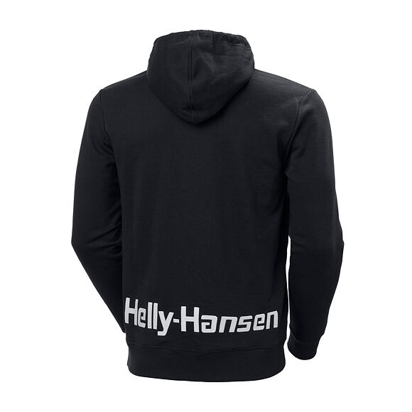 Mikina Helly Hansen YU20 Logo Hoodie 980 Ebony