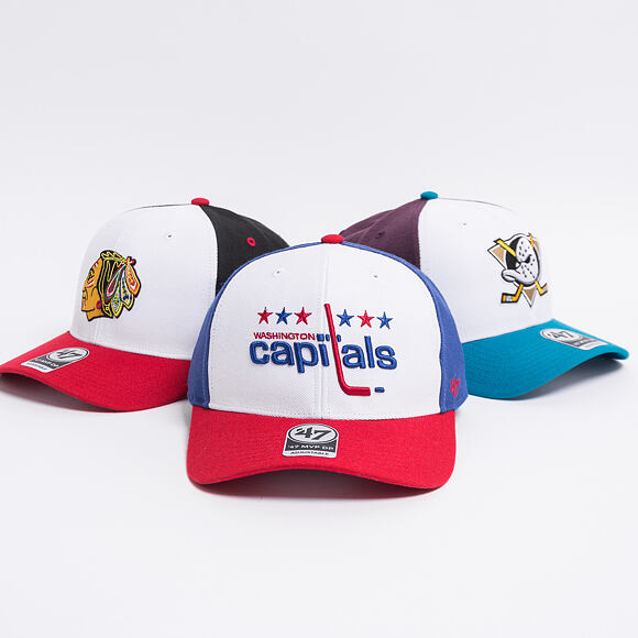 Kšiltovka 47 Brand Washington Capitals Cold Zone MVP DP White/Royal/Red