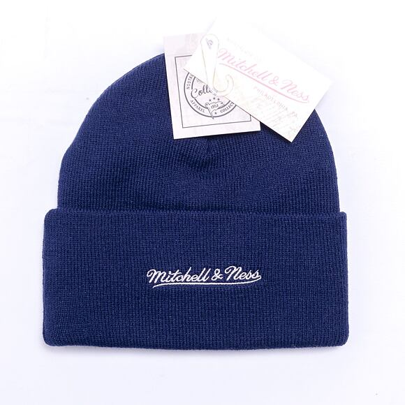Kulich Mitchell & Ness INTL534 Team Logo Cuff Knit Georgetown Hoyas