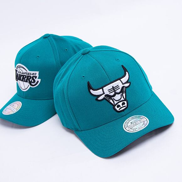 Kšiltovka Mitchell & Ness TEA Teal Snapback Chicago Bulls Teal