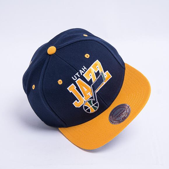 Kšiltovka Mitchell & Ness Team Arch Snapback Utah Jazz