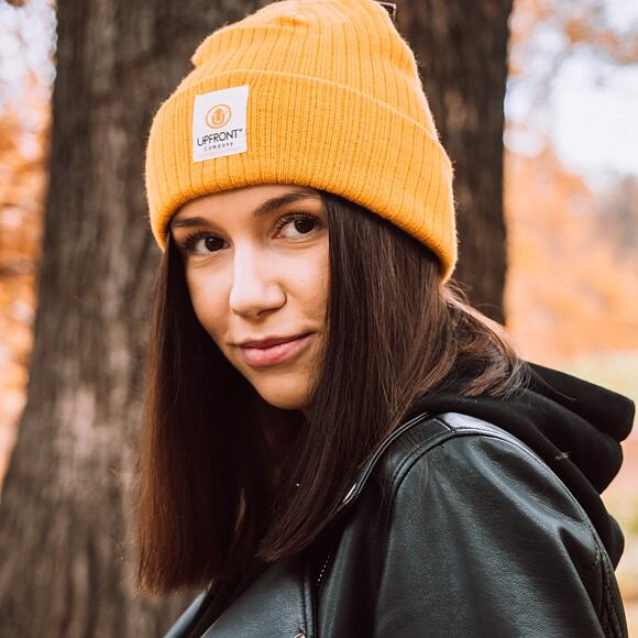 Kulich Upfront Stranded Beanie Yellow