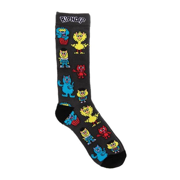 Ponožky RIP N DIP Nerm Street Socks RND4768 Black