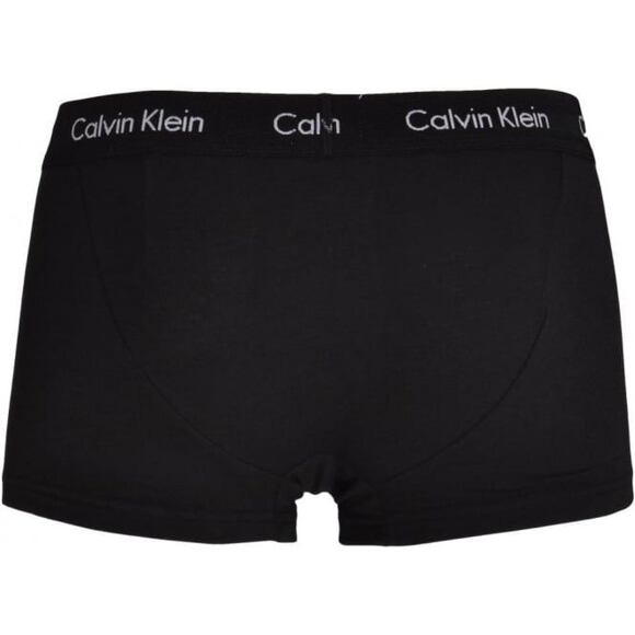 Boxerky Calvin Klein 3Pack Low Rise Trunks Black