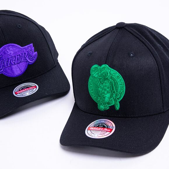 Kšiltovka Mitchell & Ness Boston Celtics Redline Duotone Black/Green