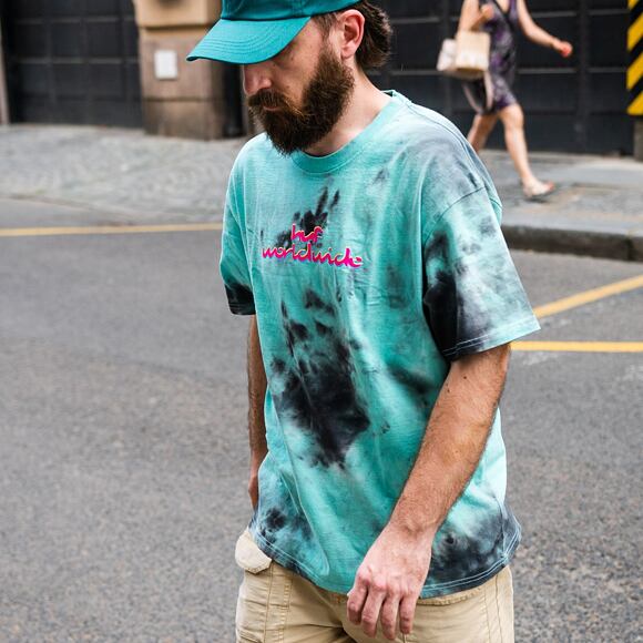 Triko HUF Chemistry T-Shirt Teal