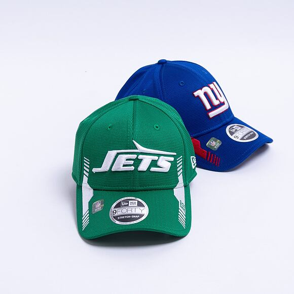 Kšiltovka New Era 9FORTY Stretch-Snap NFL21 Sideline Home Color New York Jets
