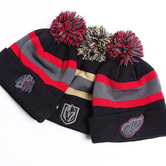 Kulich '47 Brand NHL Chicago Blackhawks Breakaway Cuff Knit Black