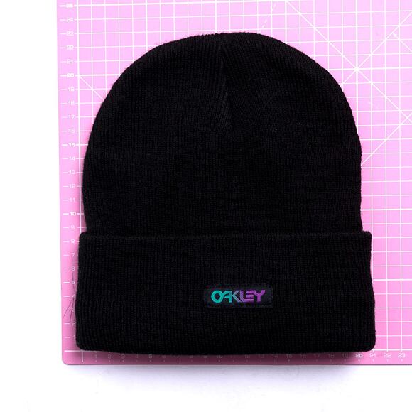 Kulich Oakley B1B Gradient Patch Beanie - Purple
