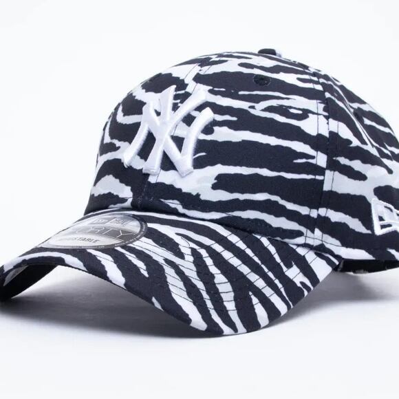 Kšiltovka New Era 9FORTY MLB All-Over Print Camo New York Yankees White