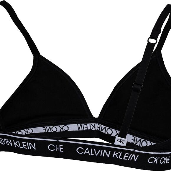 Dámská podprsenka Calvin Klein Unlined Triangle QF5953E 001 Black