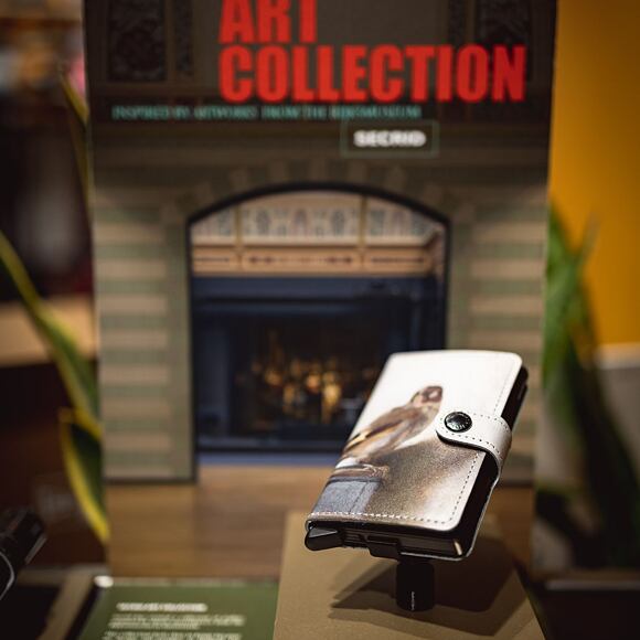 Peněženka Secrid Miniwallet "Art Series" Carel Fabritius - The Goldfinch, 1654