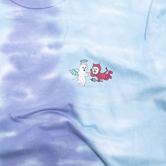 Triko Rip N Dip Limbo Tee Light Blue Split Dye RND9083