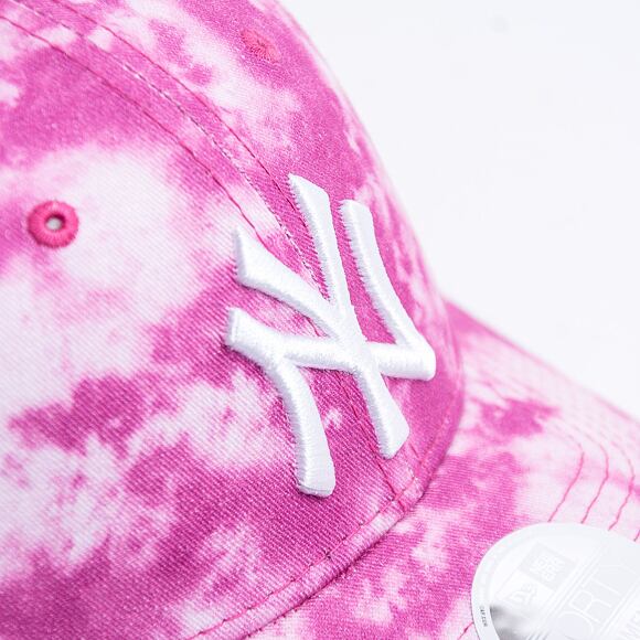 Dámská kšiltovka New Era 9FORTY Womens MLB Tie Dye New York Yankees Strapback Pink