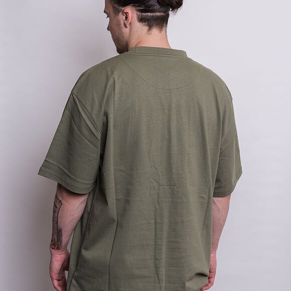 Triko Karl Kani Small Signature Essential Tee military green