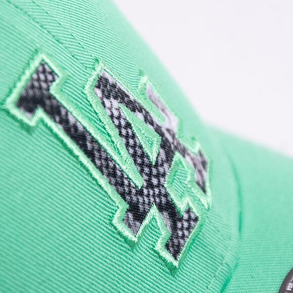 Kšiltovka New Era 9FORTY MLB Infill Los Angeles Dodgers Strapback Mint/Snake