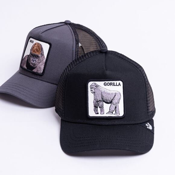Kšiltovka Goorin - Animal Farm Core The Gorilla - Black