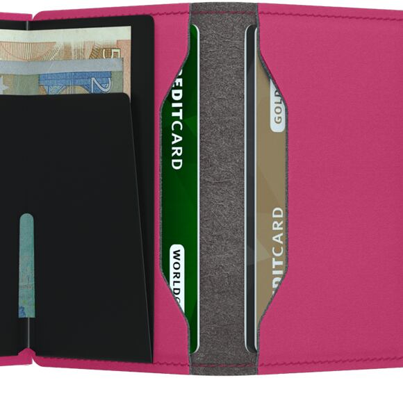 Peněženka Secrid Miniwallet Yard Powder Fuchsia