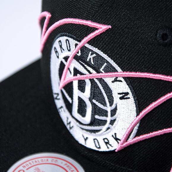 Kšiltovka Mitchell & Ness Shark Bite Snapback Brooklyn Nets Black