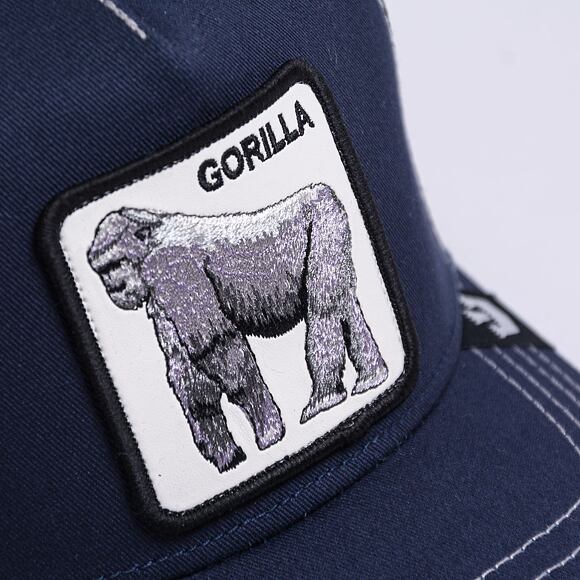 Kšiltovka Goorin - The Gorilla Trucker - Navy
