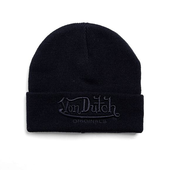 Kulich Von Dutch Flint Beanie Acryl Black