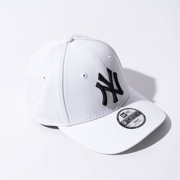 Dětská Kšiltovka New Era - MLB Essential 9FORTY - NY Yankees - White / Black