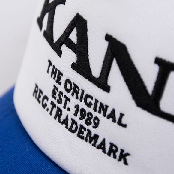 Kšiltovka Karl Kani Retro Trucker Cap blue/white