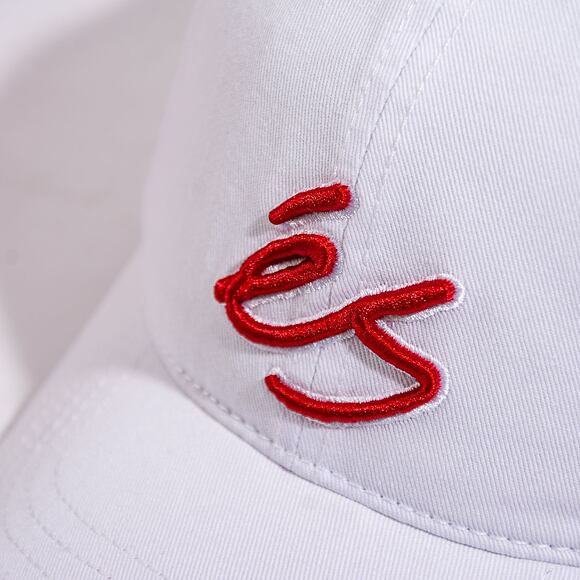 Kšiltovka éS Es Script Dad Hat White