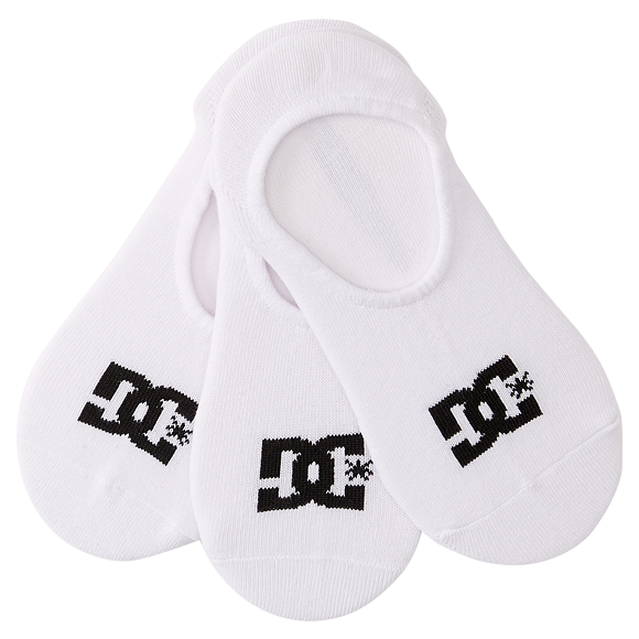 Ponožky DC SPP DC LINER 3P  SOCK WBB0 Snow White