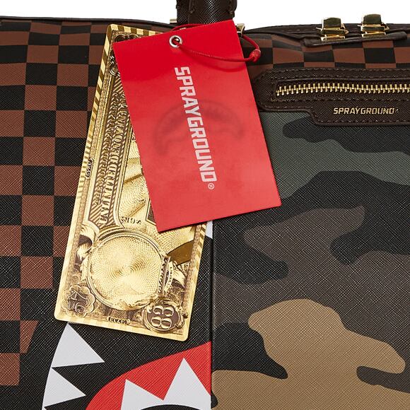 Taška Sprayground Sip With Camo Accent Duffle
