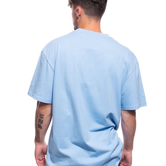 Triko Karl Kani Small Signature Tee light blue