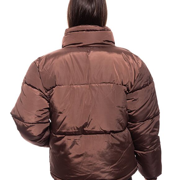 Dámská Bunda Karl Kani Retro Essential Puffer Jacket dark brown