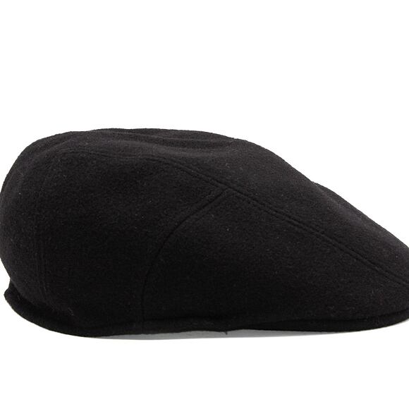 Bekovka Stetson Ivy Cap Wool/Cashmere Black