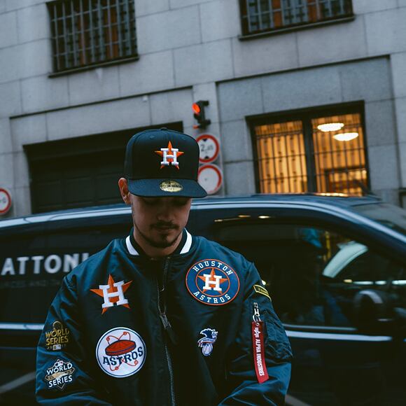 Bunda New Era × Alpha Industries MA-1 OG Jacket Houston Astros