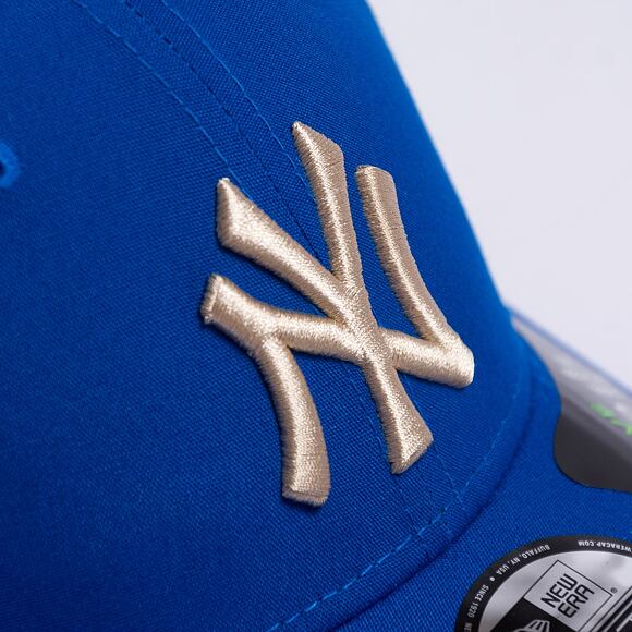 Kšiltovka New Era 9FORTY MLB Repreve New York Yankees Blue Azure / Stone