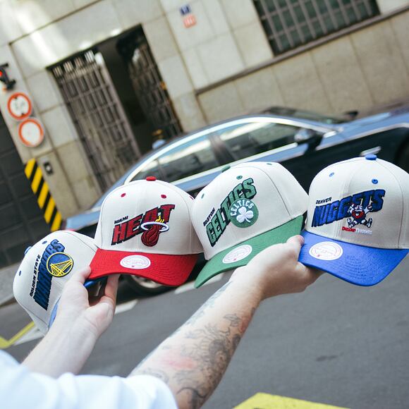Kšiltovka NBA Retro Type Pro Snapback Hwc Denver Nuggets Off White