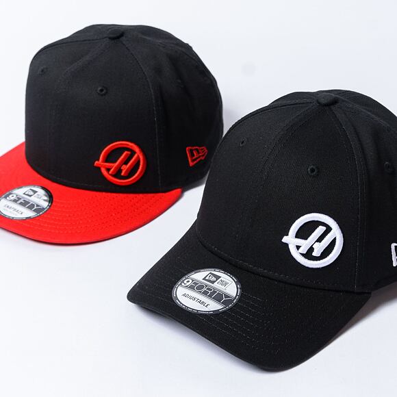 Kšiltovka New Era - F1 Flawless 9FORTY - Haas Formula 1 - Black