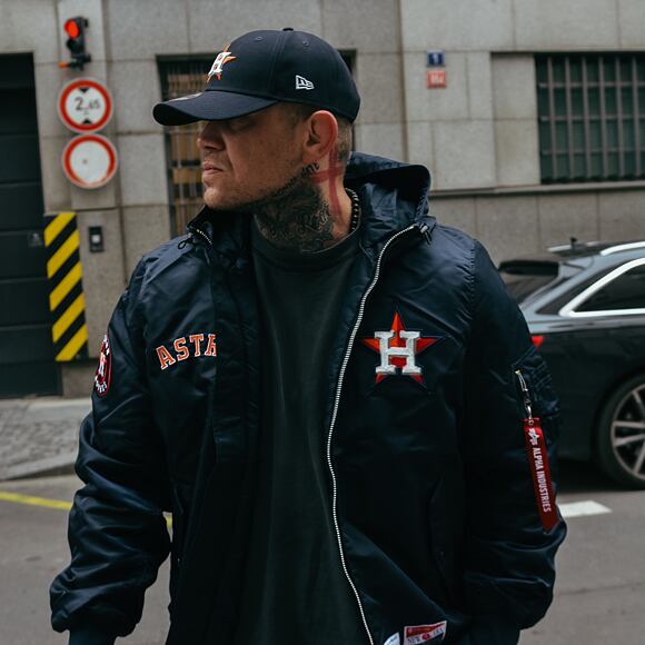 Bunda New Era - MLB × Alpha Industries - Houston Astros