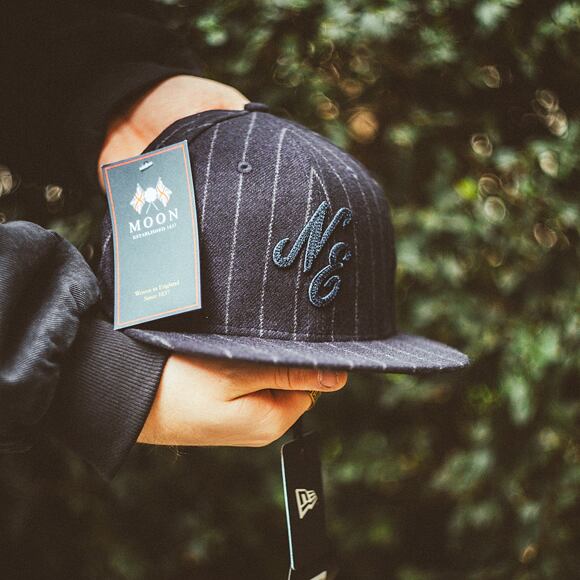 Kšiltovka New Era - 59FIFTY × Shetland Moon® WoolStripe - Navy