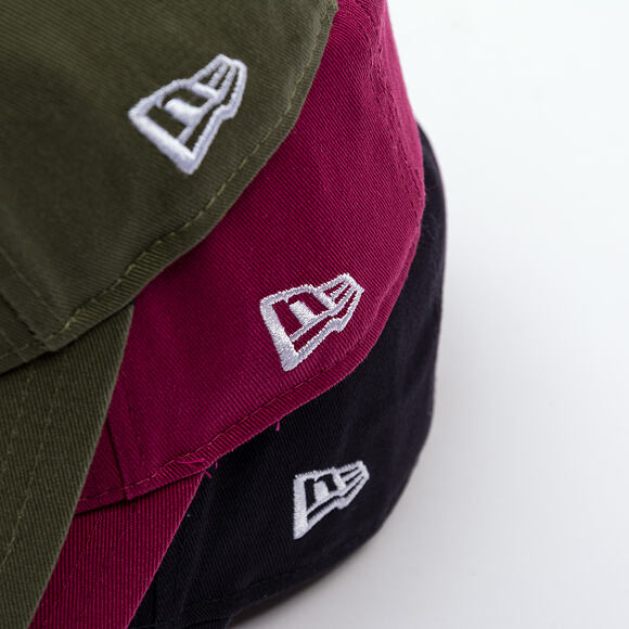 Kšiltovka New Era - Branded Washed Patch 9FORTY A-Frame - Cherry