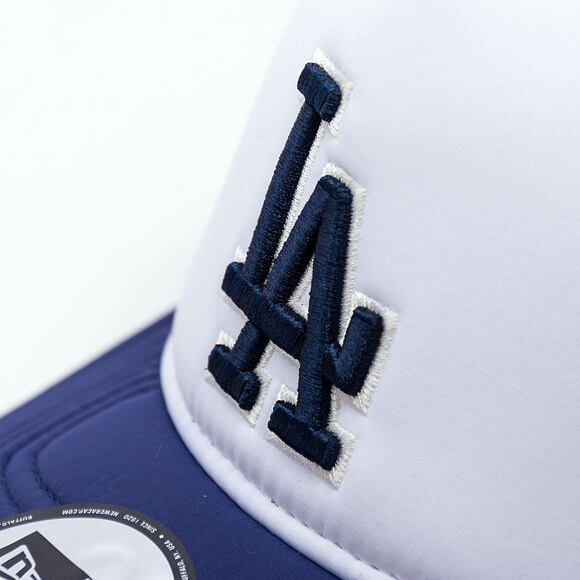 Kšiltovka New Era - MLB World Series 9FORTY Trucker - LA Dodgers - Navy / White