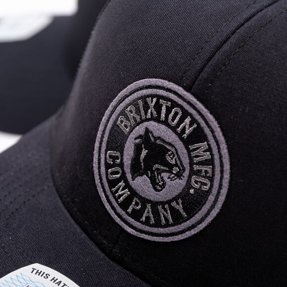 Kšiltovka Brixton - Forte Mp Mesh Cap - Black/Black