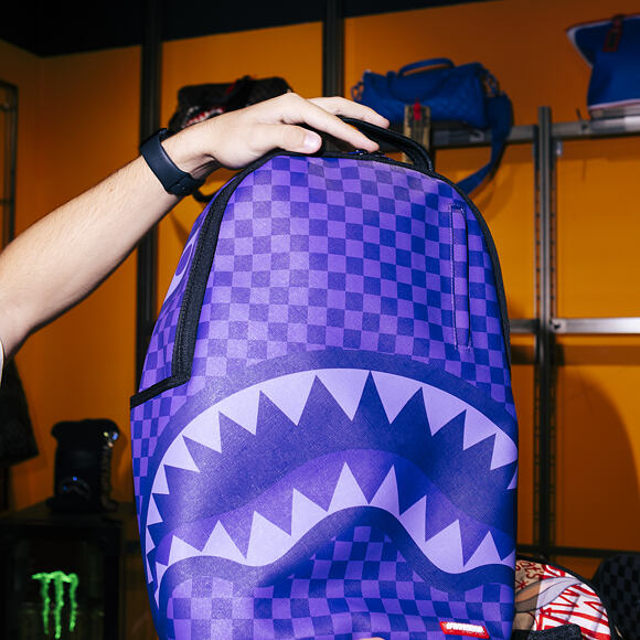 Batoh Sprayground - Purple Shark Sharks In Paris Dlxsv Backpack