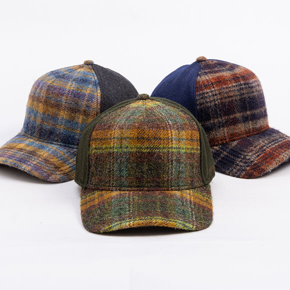 Kšiltovka Stetson - Trucker Cap Wool Check - 262