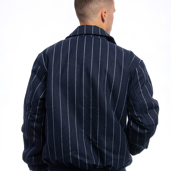 Vlněná Bunda Karl Kani - Kani Pinstripes Wool Jacket - Blue