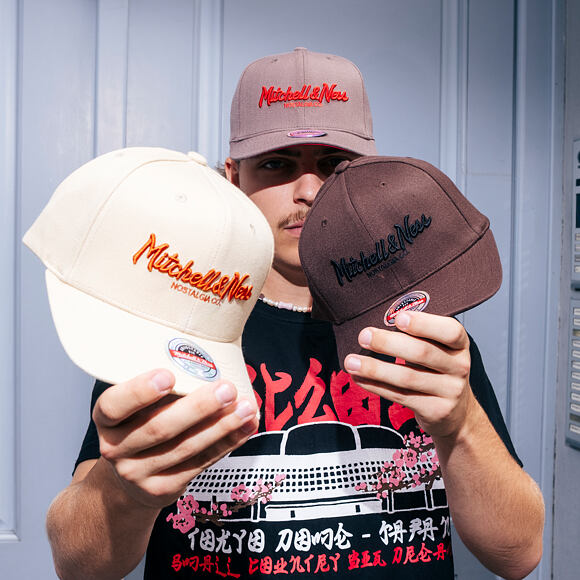 Kšiltovka Mitchell & Ness - Pinscript Classic Red - Own Brand - Grey/Red