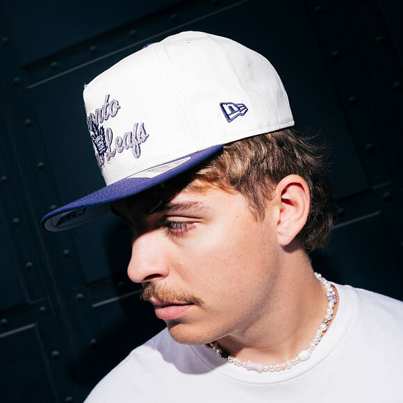 Kšiltovka New Era - NHL Chainstitch 9FIFTY A-Frame - Toronto Maple Leafs - Chrome White
