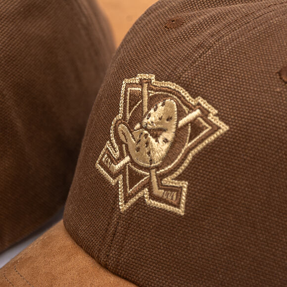 Kšiltovka Mitchell & Ness - NHL Lux Chain Vntg - Anaheim Ducks - Brown