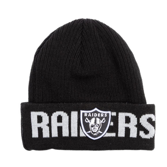 Kulich New Era - NFL Wordmark Beanie - LAs Vegas Raiders - Black
