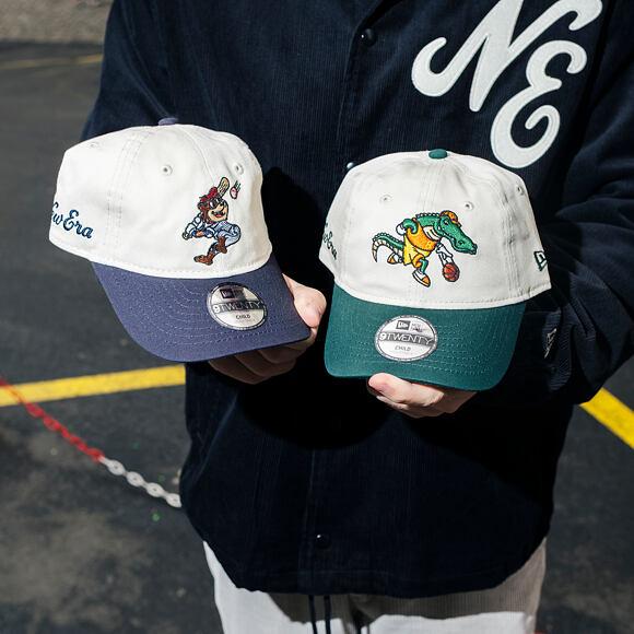 Dětská Kšiltovka New Era - Branded Kids Mascot 9TWENTY - Cream / Navy